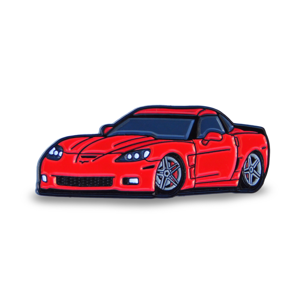 2010 Chevrolet Corvette C6 - Cool Car Pins™