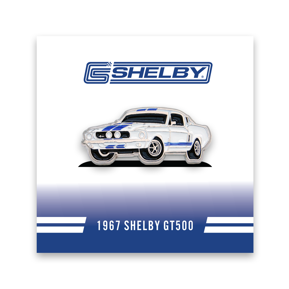 1967 Shelby GT500 - White / Blue Stripes