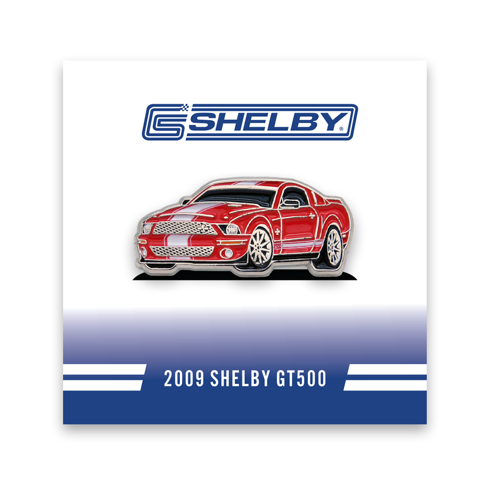 2009 Shelby GT500 - Red / White Stripes