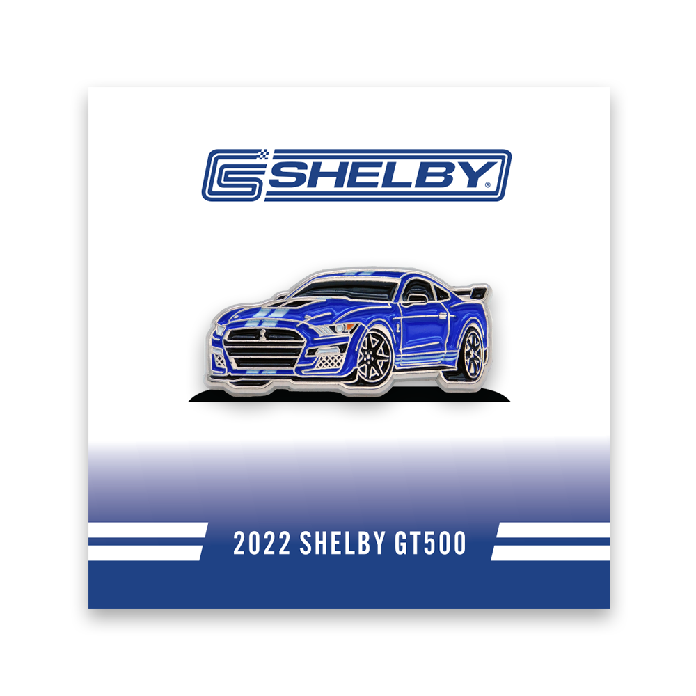 2022 Shelby GT500 - Blue / White Stripes