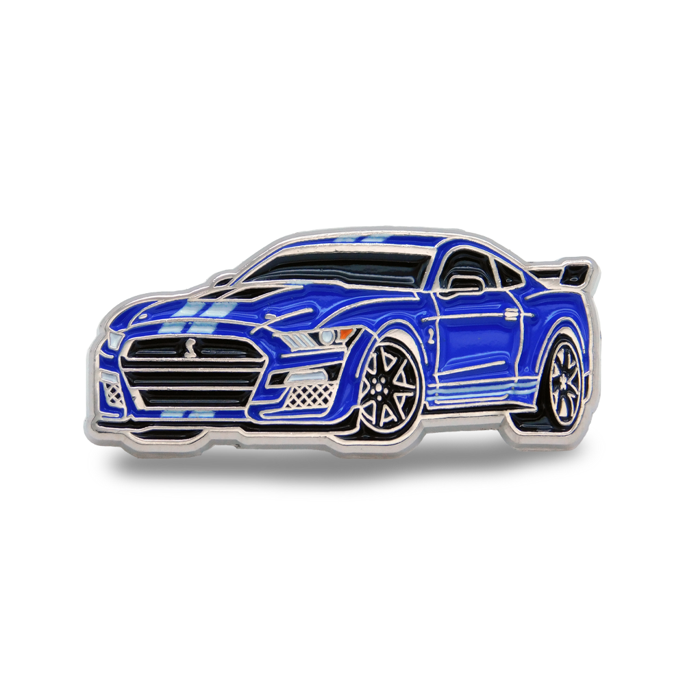 2022 Shelby GT500 - Blue / White Stripes