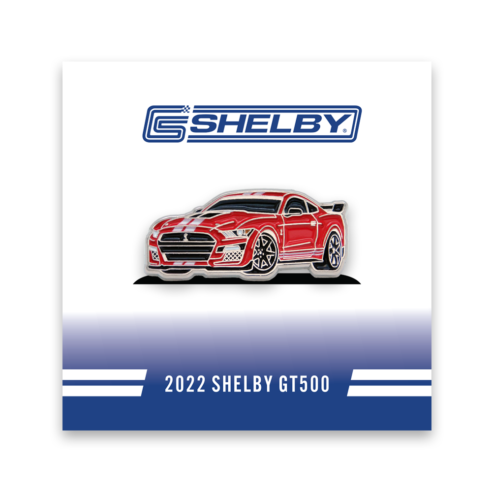 2022 Shelby GT500 - Red / White Stripes