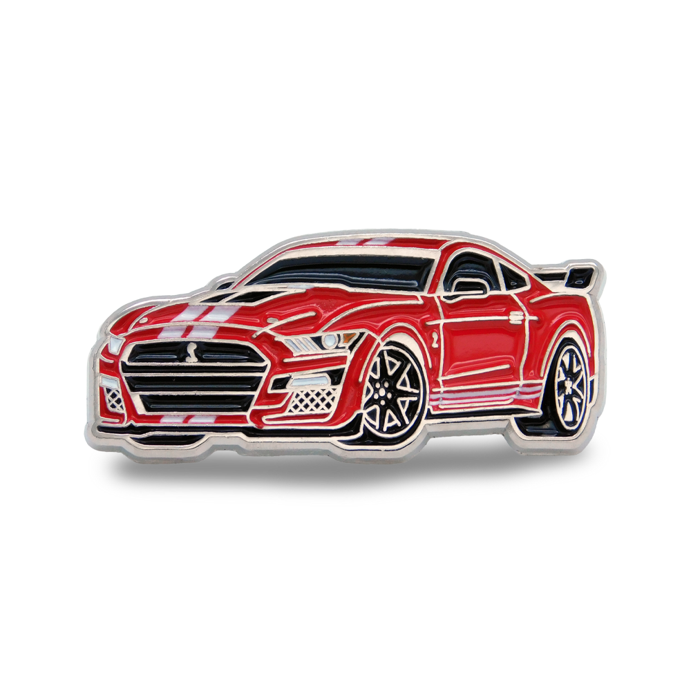 2022 Shelby GT500 - Red / White Stripes