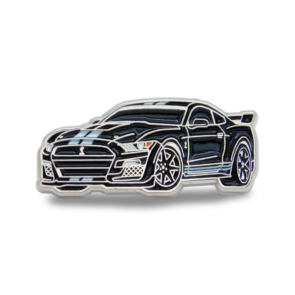 2022 Shelby GT500 - Black / White Stripes