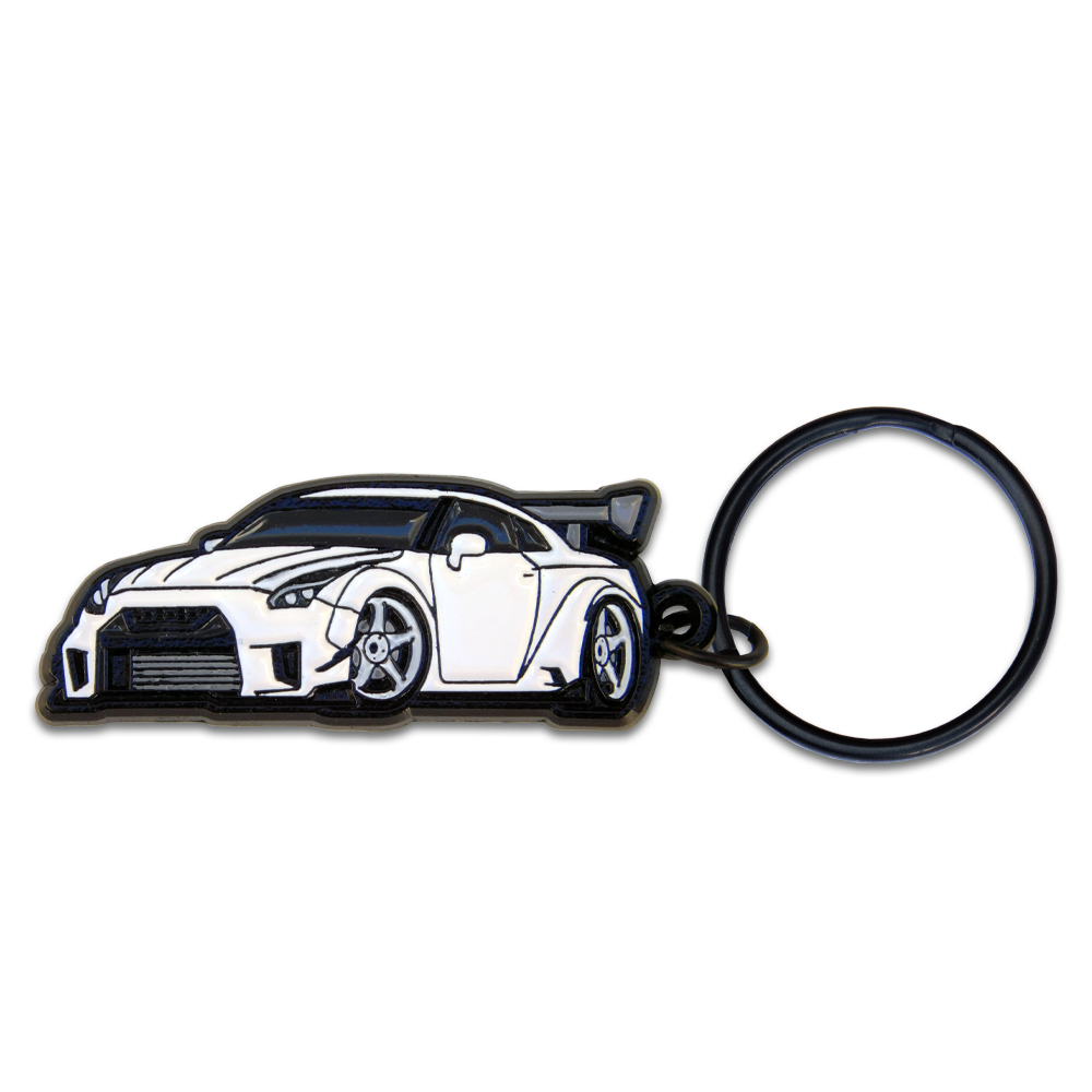 2019 Nissan GTR R35 Key Chain | Cool Car Pins™