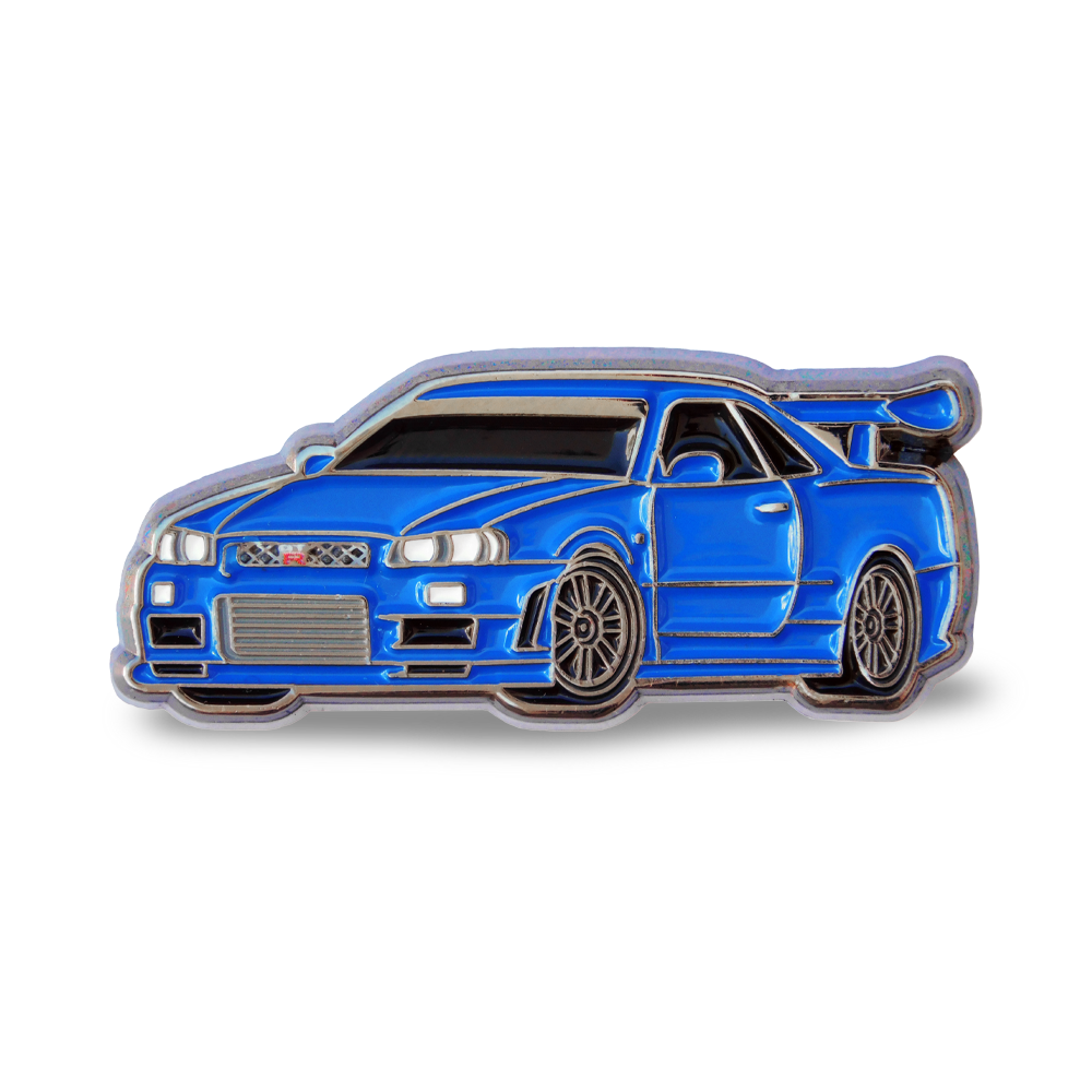 1999 Nissan Skyline GT-R (R34) | Cool Car Pins™