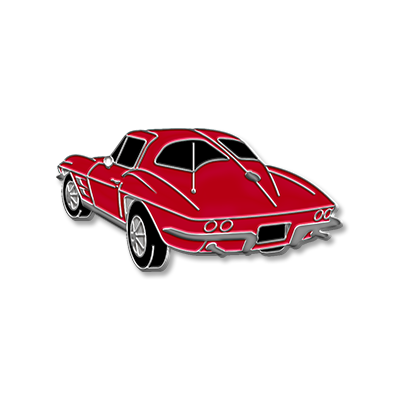 1963 Chevrolet Corvette Split Window | Cool Car Pins™