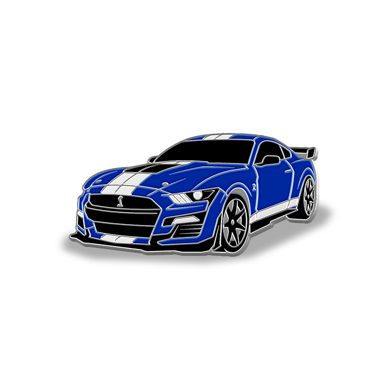 2020 Mustang Shelby GT 500 (Blue) - Cool Car Pins™