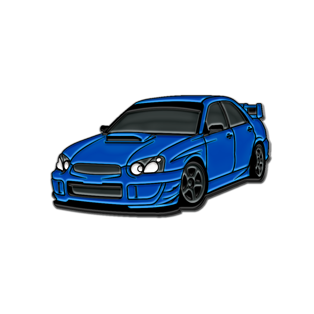2003 Subaru Impreza WRX STI - Cool Car Pins™