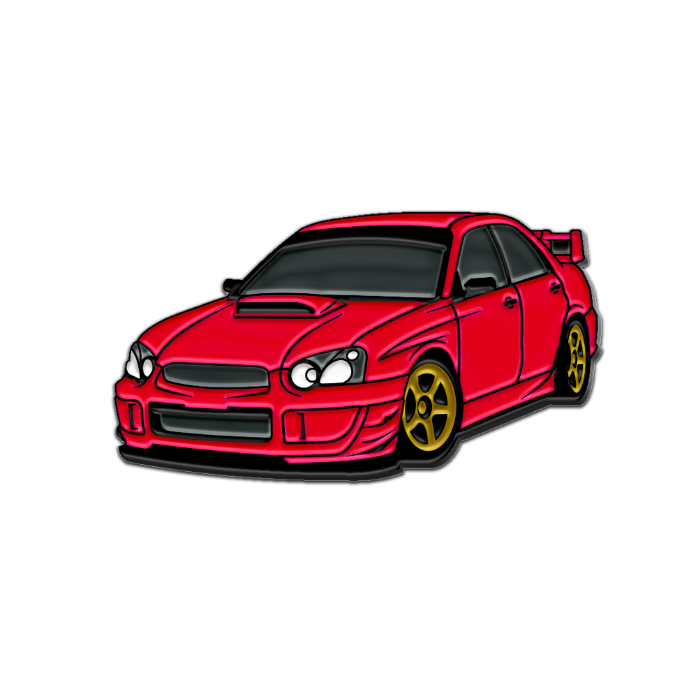 2003 Impreza WRX STI - Cool Car Pins™