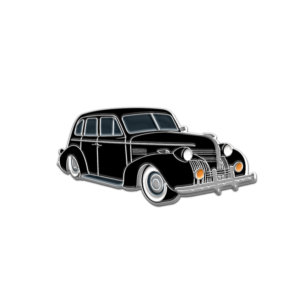 1939 Pontiac Deluxe | Cool Car Pins™