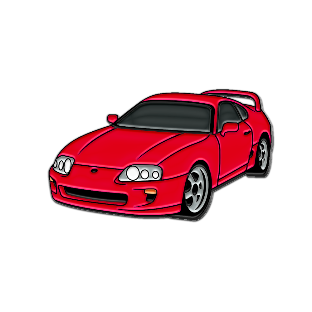 Toyota Supra Mk4 - Cool Car Pins™