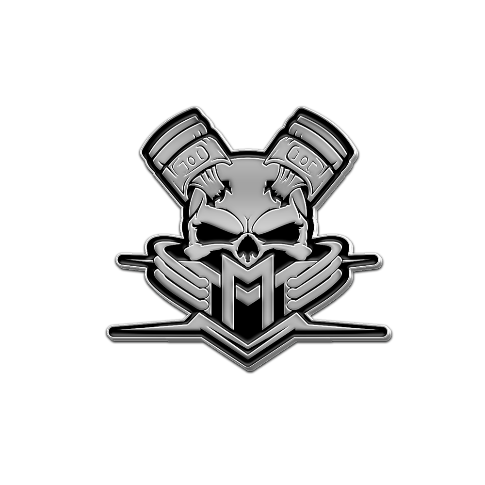 Maro Maniacs Logo Pin (Nickel)