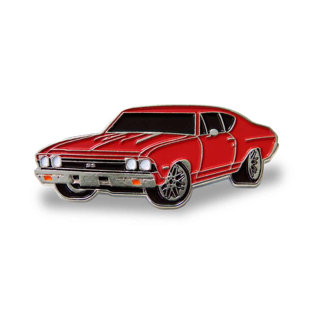 1968 Chevrolet Chevelle SS - Cool Car Pins™