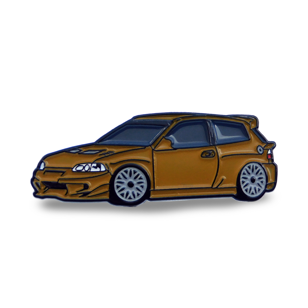 1992 Honda Civic EG Hatchback (Hector) - Cool Car Pins™