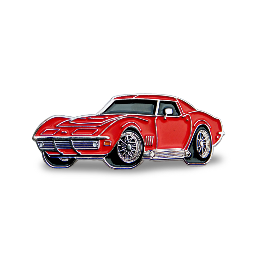 1969 Chevrolet Corvette C3 Stingray - Cool Car Pins™