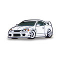 2004 Acura RSX Type-S - Cool Car Pins™