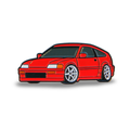 Honda CRX Si | Cool Car Pins™