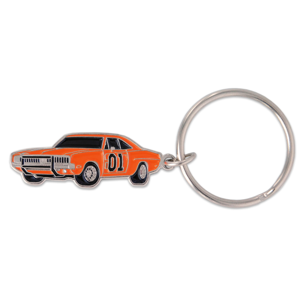 General Lee - 1969 Dodge Key Chain | Cool Car Pins™ General Lee - 1969 Dodge Key Chain | Cool Car Pins™