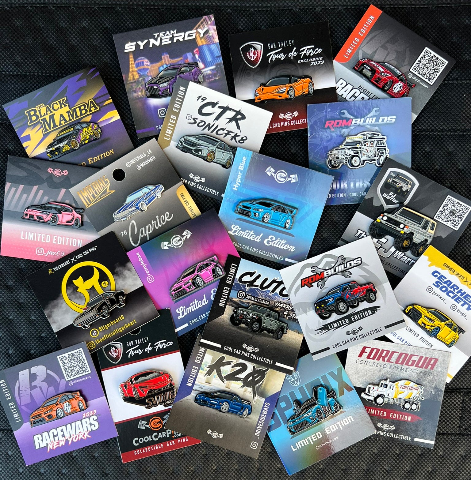 Custom Pins | Cool Car Pins™