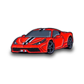 2014 Ferrari 458 Speciale - Cool Car Pins™