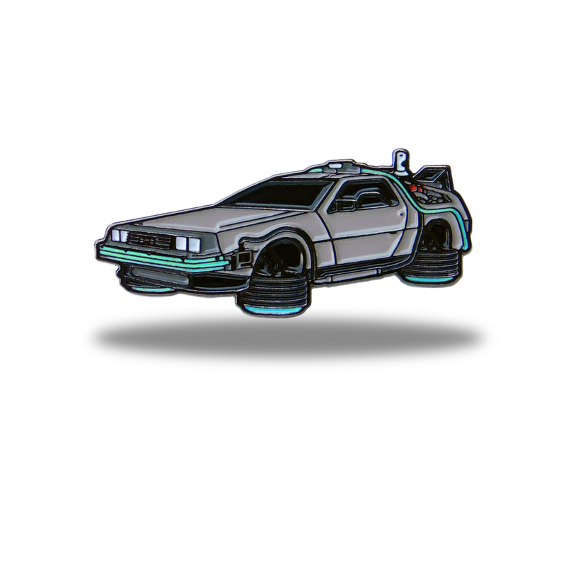 Back to the Future 2 - Time Machine Cool Car Pins™