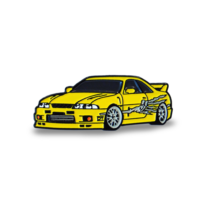 1995 Nissan Skyline GT-R R33 - Cool Car Pins™