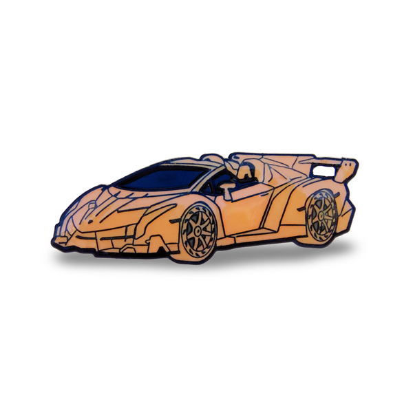 Veneno Legacy BT (GITD) - Cool Car Pins™