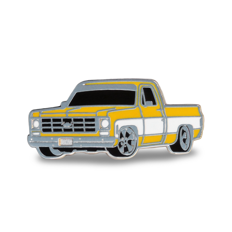 1978 Chevy C10 Square Body - Cool Car Pins™
