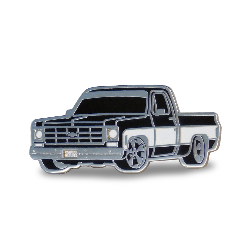 1978 Chevy C10 Square Body - Cool Car Pins™