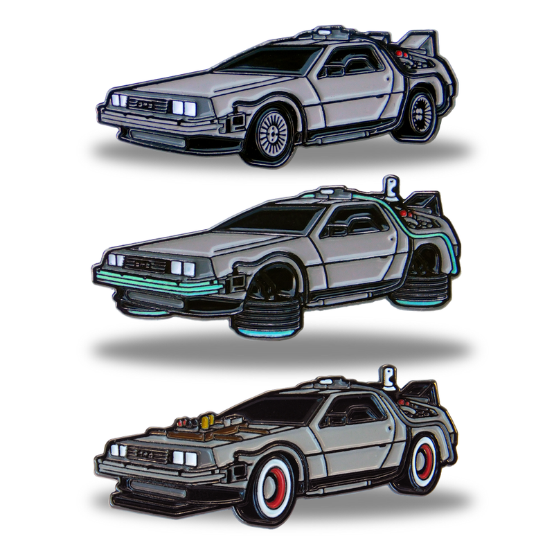Back to the Future - Time Machine Cool Car Pins™
